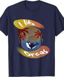 Killer Whale Ocean Lover Gift Idea Men Boys Kids Orca T-Shirt