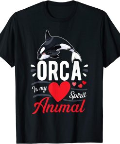 Orca is My Spirit Animal Love Cute, Orca Lover Kid Tee T-Shirt