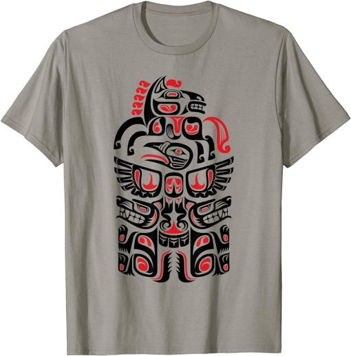 Native American Haida Art Lover Native Indian People Gift T-Shirt